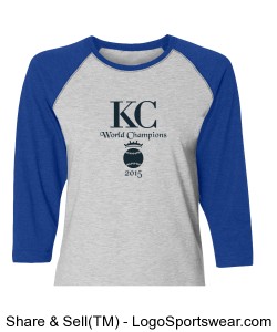 LAT Ladies Vintage Baseball T-Shirt Design Zoom
